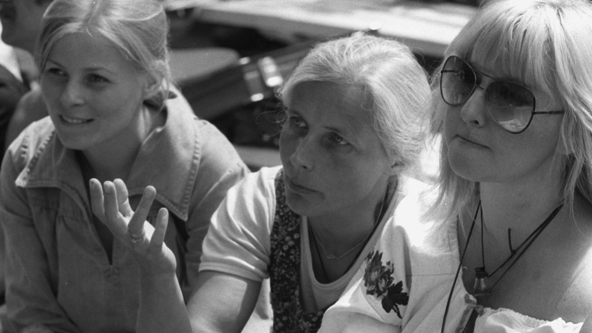 Opole, 1977. Anna Nehrebecka , Agnieszka Osiecka , Maryla Rodowicz