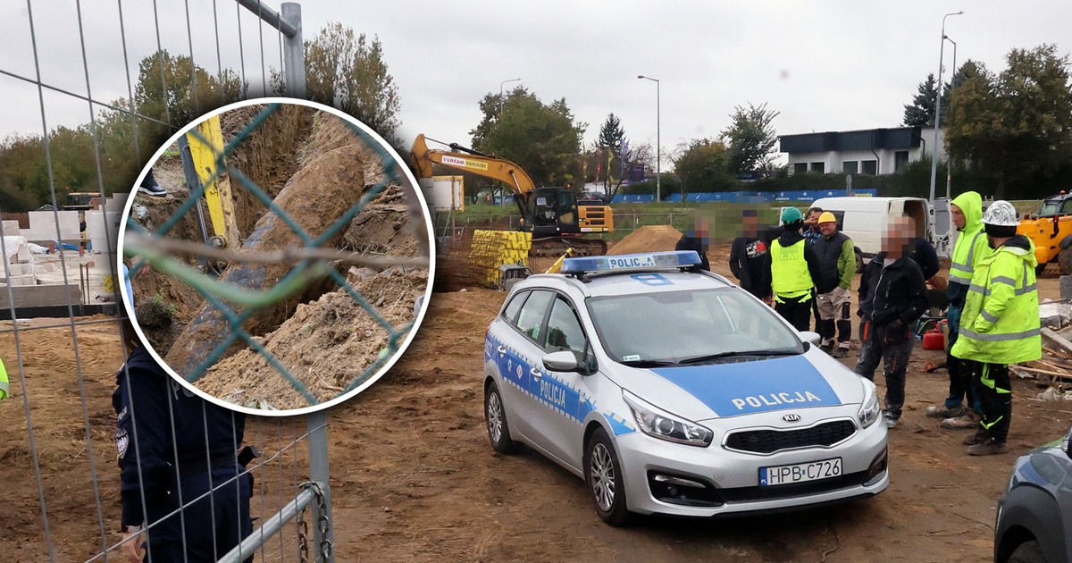 Groźne znalezisko na budowie. Na miejsce natychmiast wezwano służby