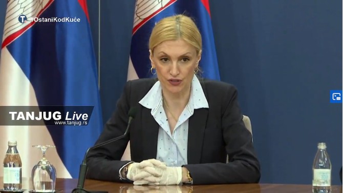 Dr Ivana Milošević na današnjoj konfrenciji