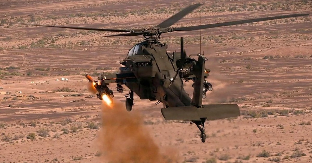 Apache przetestowany z nową bronią. Drony polecą do ataku jako pierwsze