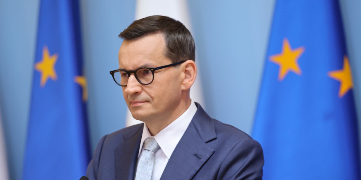 Premier Mateusz Morawiecki.