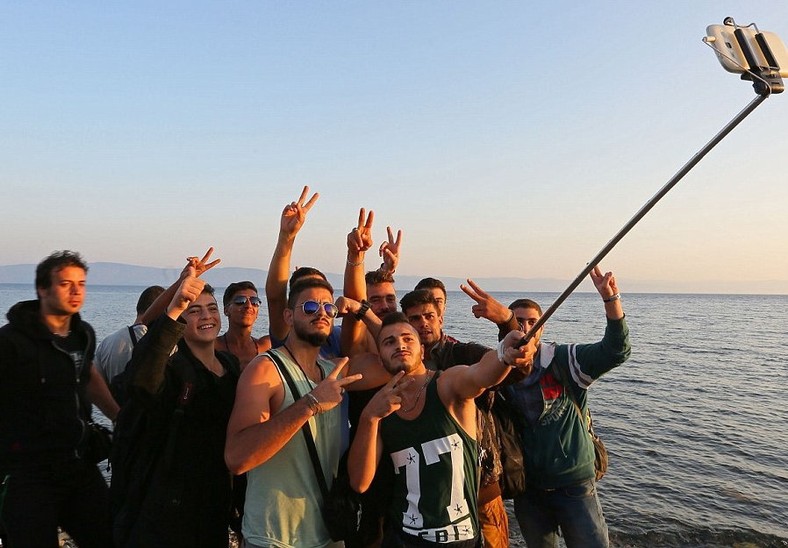 SELFIE STICK, fot. FB/Daily Mail 