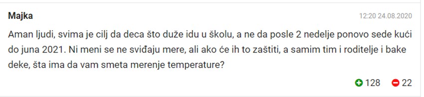 Antimaskeri komentari