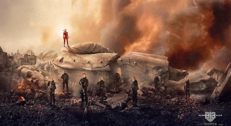 Check out new massive 'Hunger Games' poster released by Lionsgate.