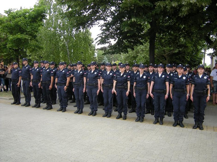 Parada policije u Kikindi