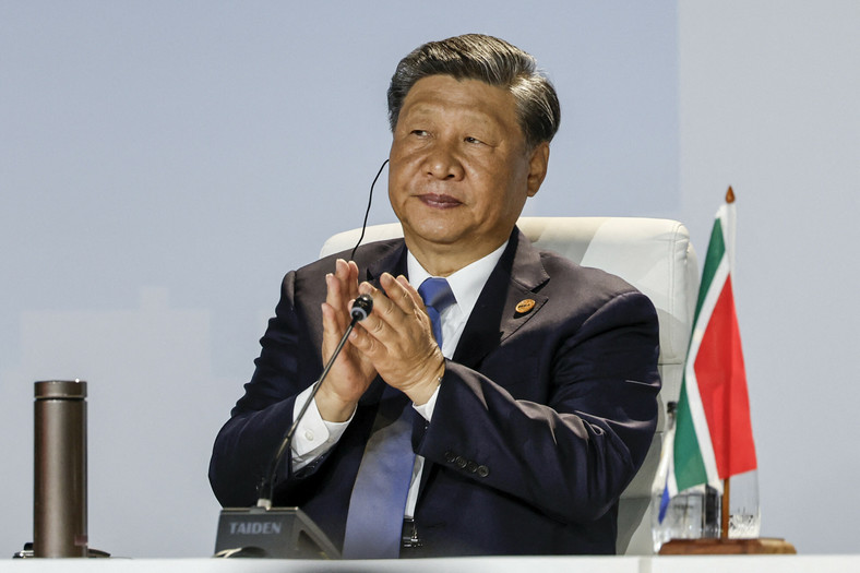 Przewodniczący Chińskiej Republiki Ludowej Xi Jinping, sierpień 2023 r.