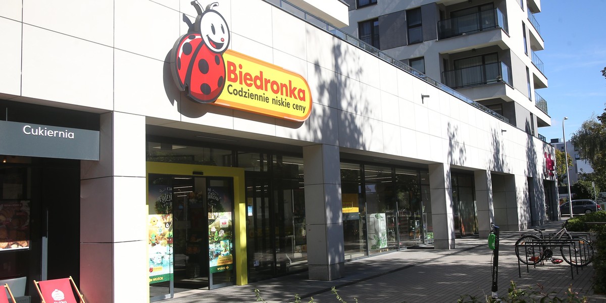 Biedronka, sklep, Warszawa, konstruktorska