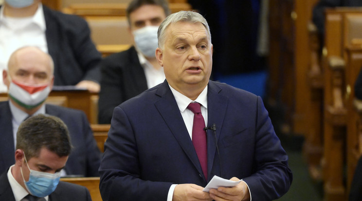 Orbán Viktor, Magyarország miniszterelnöke pedig Facebook-oldalán mondott köszönetet Balázs Péternek / Fotó: MTI/Koszticsák Szilárd