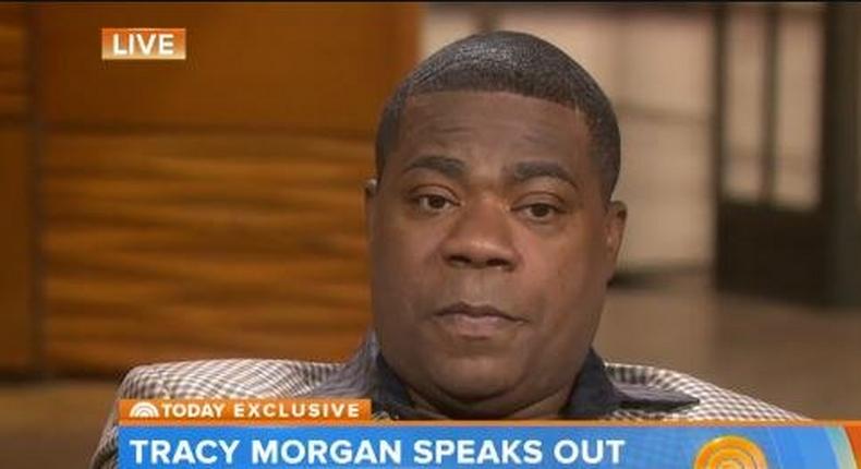 Tracy Morgan speaks out on The Today Show on June 1