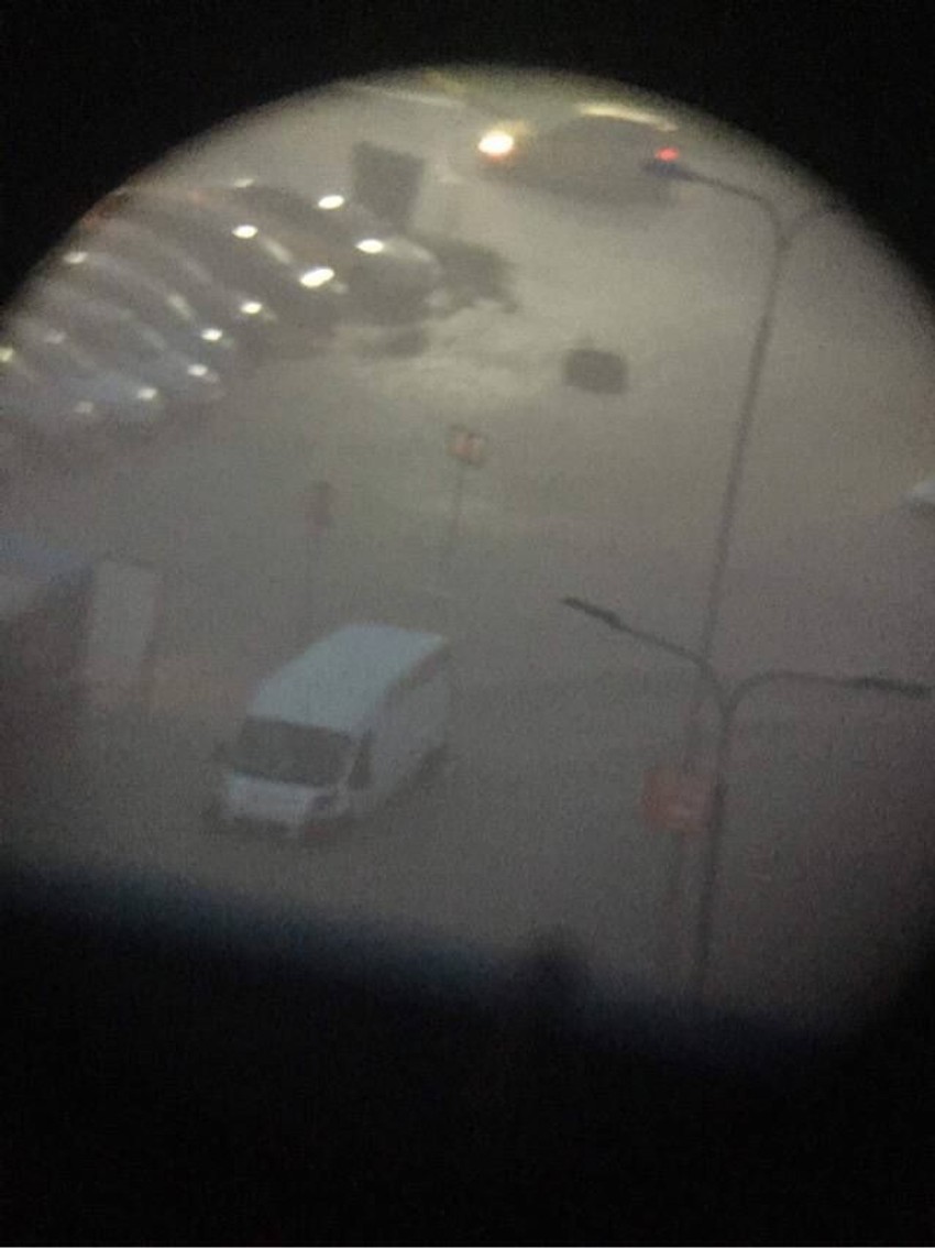 Zaglavljeni automobili Zemun nevreme