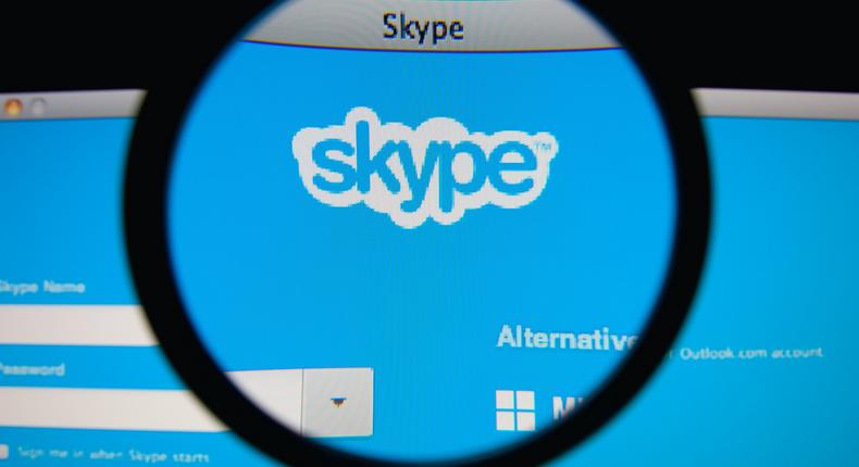 Skype desktop logo