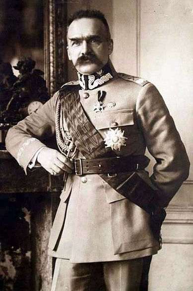 Józef Piłsudski w 1921 r. (domena publiczna)