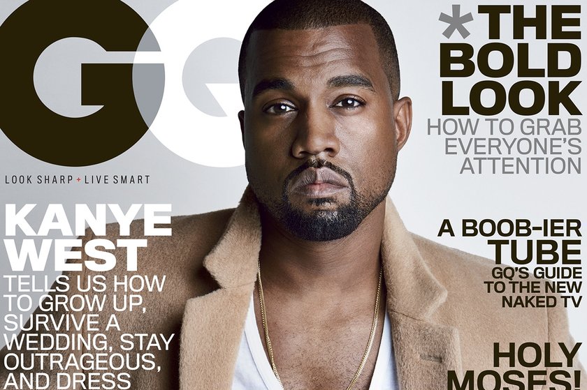 Kanye West na okładce "GQ"