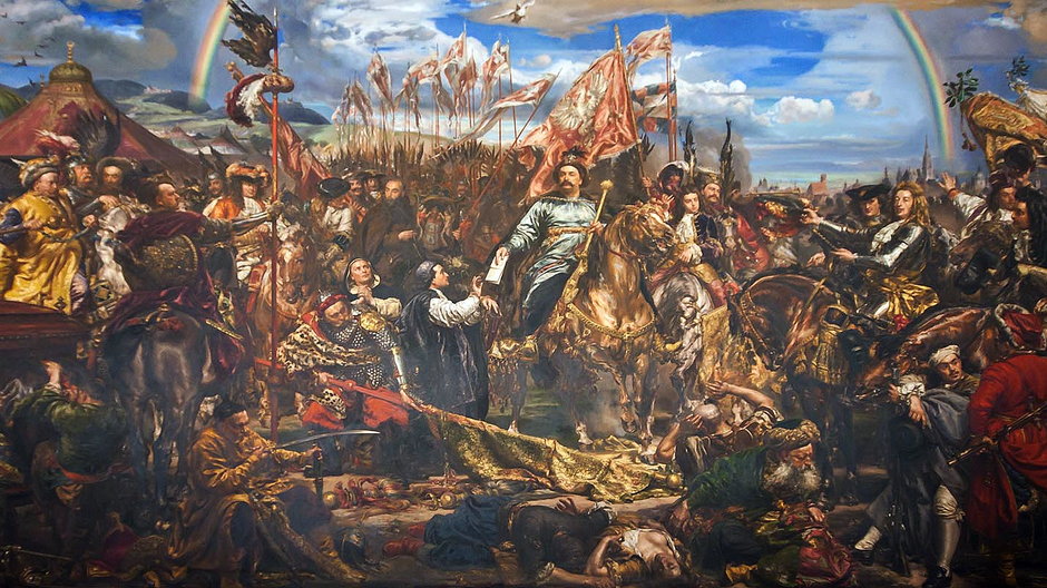 Jan Matejko - Jan Sobieski pod Wiedniem (domena publiczna)