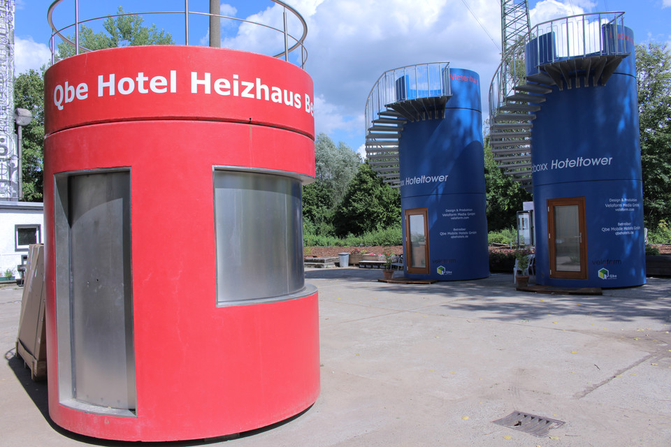 Hotel w tubie - berliński Qbe Heizhaus