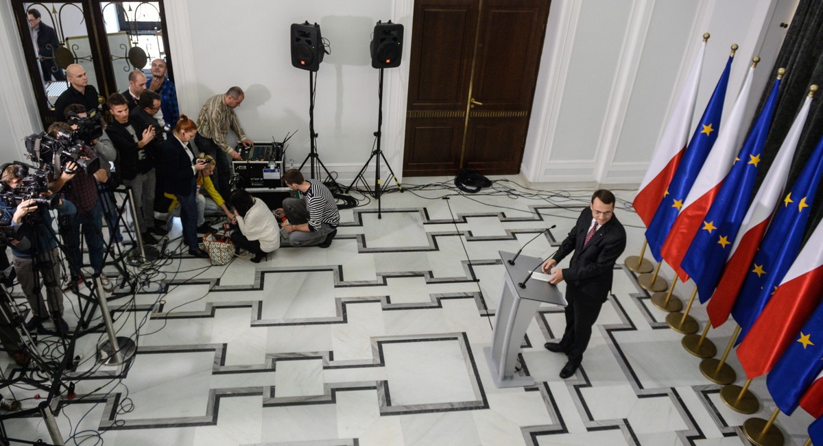 Radosław Sikorski w Sejmie