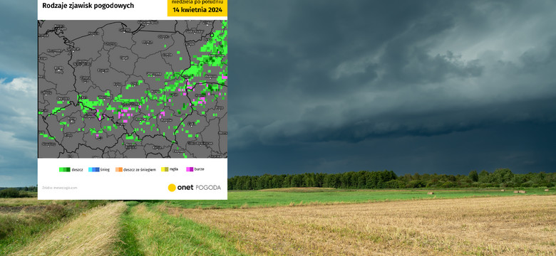 Burze, grad i wichury. To będzie dzień pełen gwałtownych zjawisk [PROGNOZA]