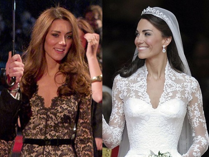 Uderzające podobieństwo „urodzinowej” i ślubnej kreacji Kate Middleton. Zdaniem niektórych na granicy plagiatu. A może to ulubiony styl księżnej Catherine. Jak Wam się podoba?