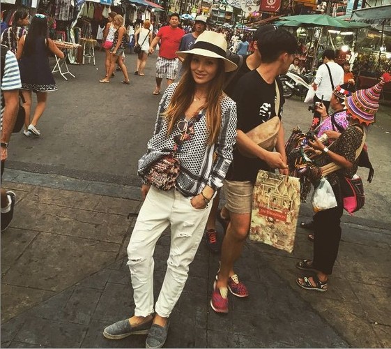 Marina Łuczenko w Tajlandii