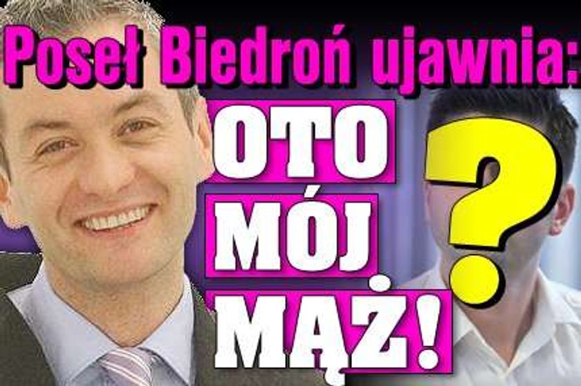 Poseł Biedroń ujawnia: Oto mój mąż! 