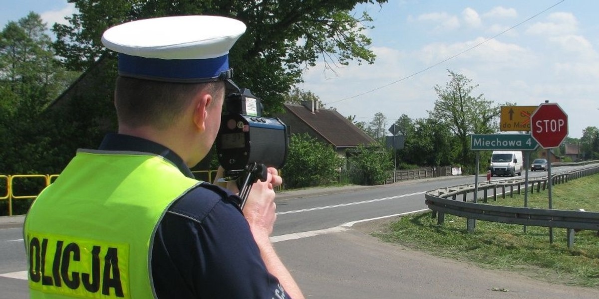 Policjanci polowali na piratów drogowych