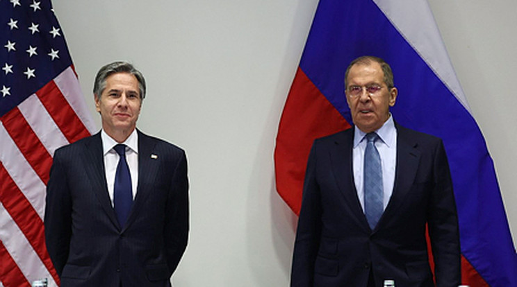 Tárgyalt egymással az orosz és az amerikai külügyminiszter /Fotó: MTI/EPA/Orosz külügyminisztérium
