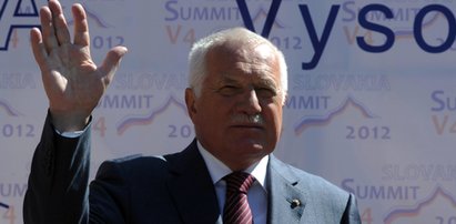 Były prezydent Czech Vaclav Klaus zachorował na Covid-19