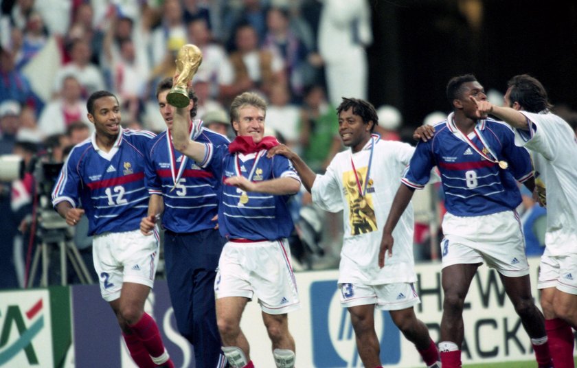 Thierry Henry; Laurent Blanc; Didier Deschamps; Bernard Diomede; Marcel Desailly; Alain Boghossian