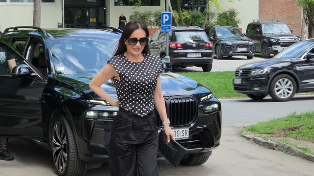 Ceca Ražnatović stigla na snimanje "Pinkovih zvezda"
