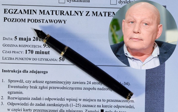 Jackowski powiedział, co będzie na maturze z matematyki