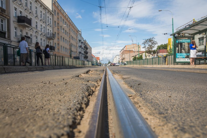 Remont na Dąbrowskiego