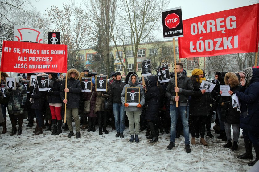 protest pracowników prokuratury