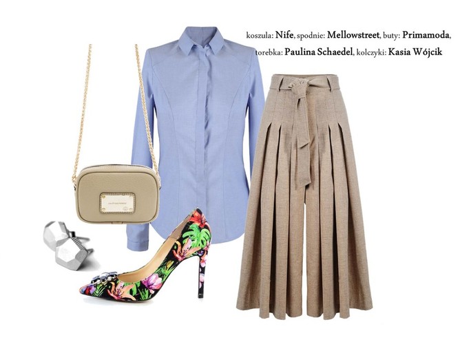 STYLIZACJE z koszulą na różne okazje