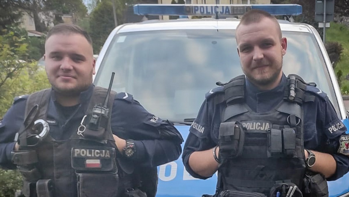 Gorzów Wlkp.: Pożar pustostanu. Policjanci uratowali mężczyznę