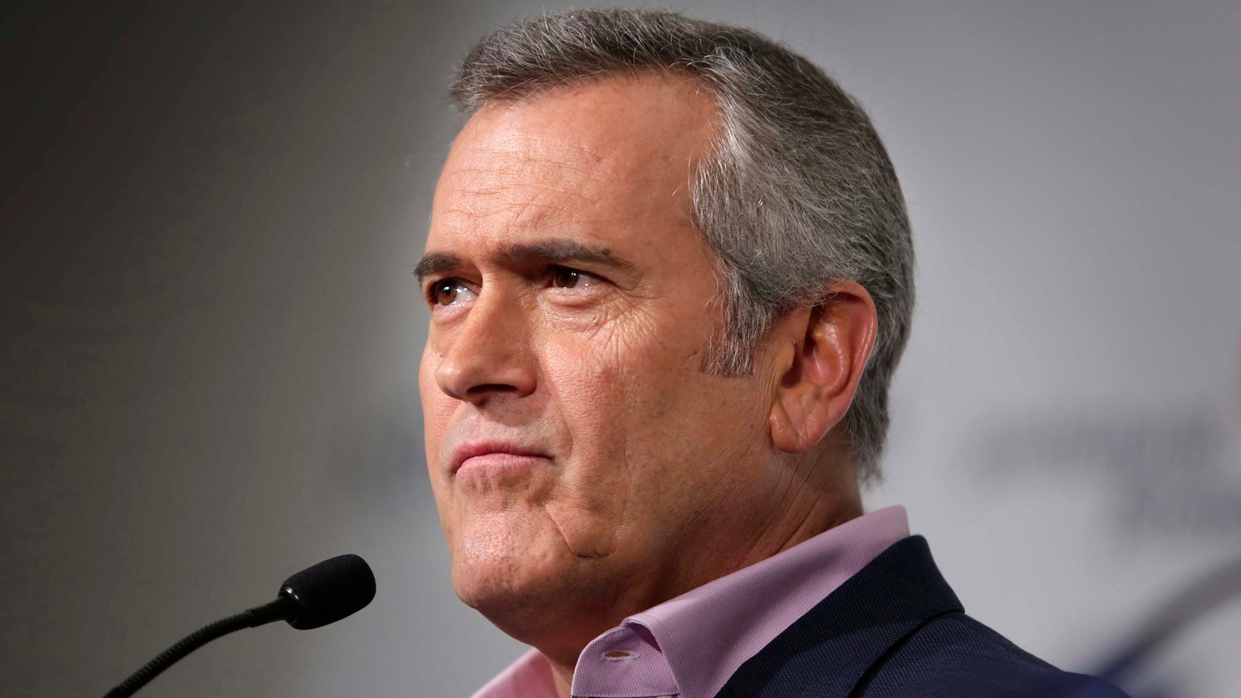 Americký herec Bruce Campbell. 