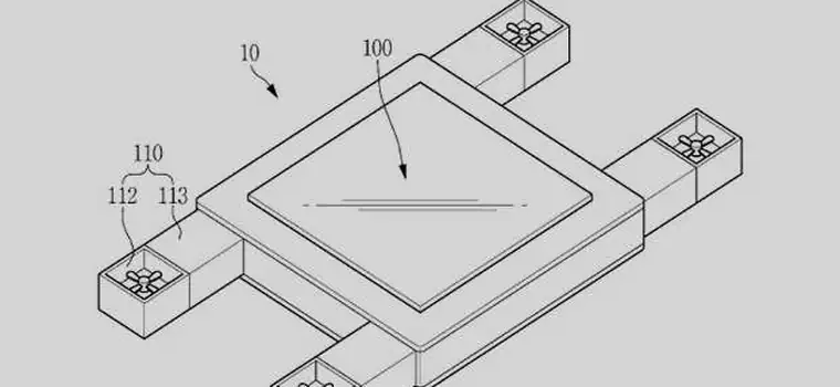 Samsung patentuje latający wyświetlacz, którym pokierujemy oczami