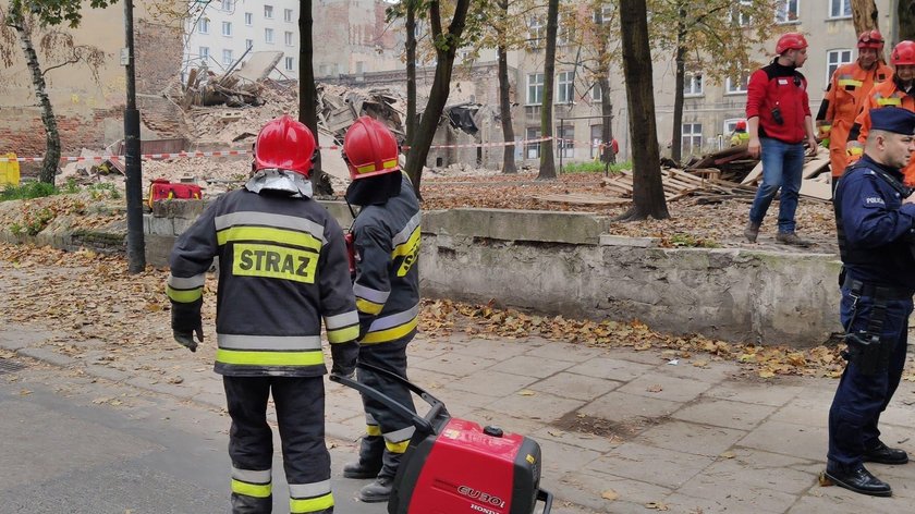 Katastrofa budowlana w Łodzi. Runęła kamienica