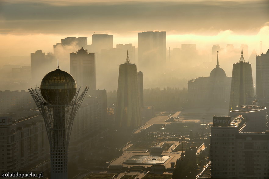 Stolica Kazachstanu Nur-Sułtan robi ogromne wrażenie