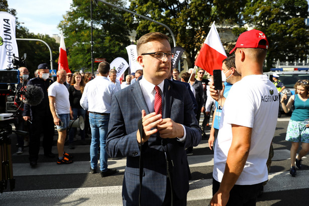 Prezes Ruchu Narodowego, poseł KP Konfederacja Robert Winnicki