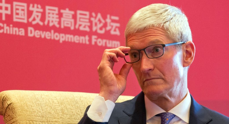 Tim Cook China