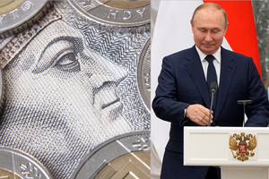 Plus i minus. Kurs euro i dolara w równowadze. Złoty na dnie. Putin wietrzy interes