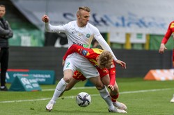 Warta coraz bliżej podium. Jagiellonia bez ani jednej klarownej sytuacji [WIDEO]