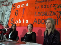 Feministki: Żądamy legalnej aborcji