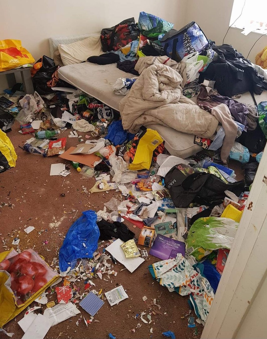 Život u đubretu - ilustracija