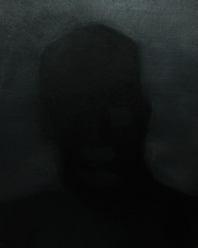 'Szkice do portretu 42', Cezary Bednarczyk, olej na płótnie, 50x40 cm