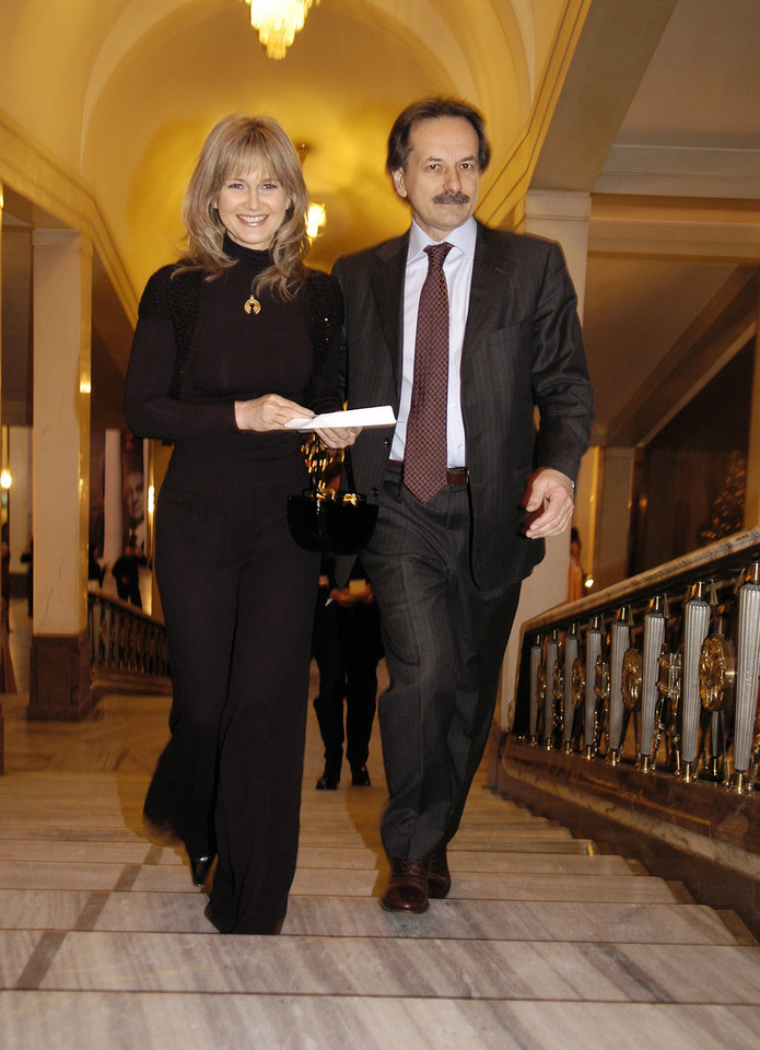 Grażyna i Adam Torbiccy na premierze opery "Wozzeck" w Operze Narodowej w 2006 r.