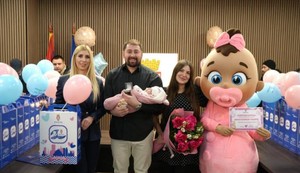 Prva beba sa Novog Beograda rođena u 2026.