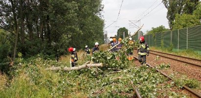 Skutki nawałnicy w regionie