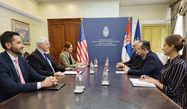 Kristofer Hil i Ivica Dačić