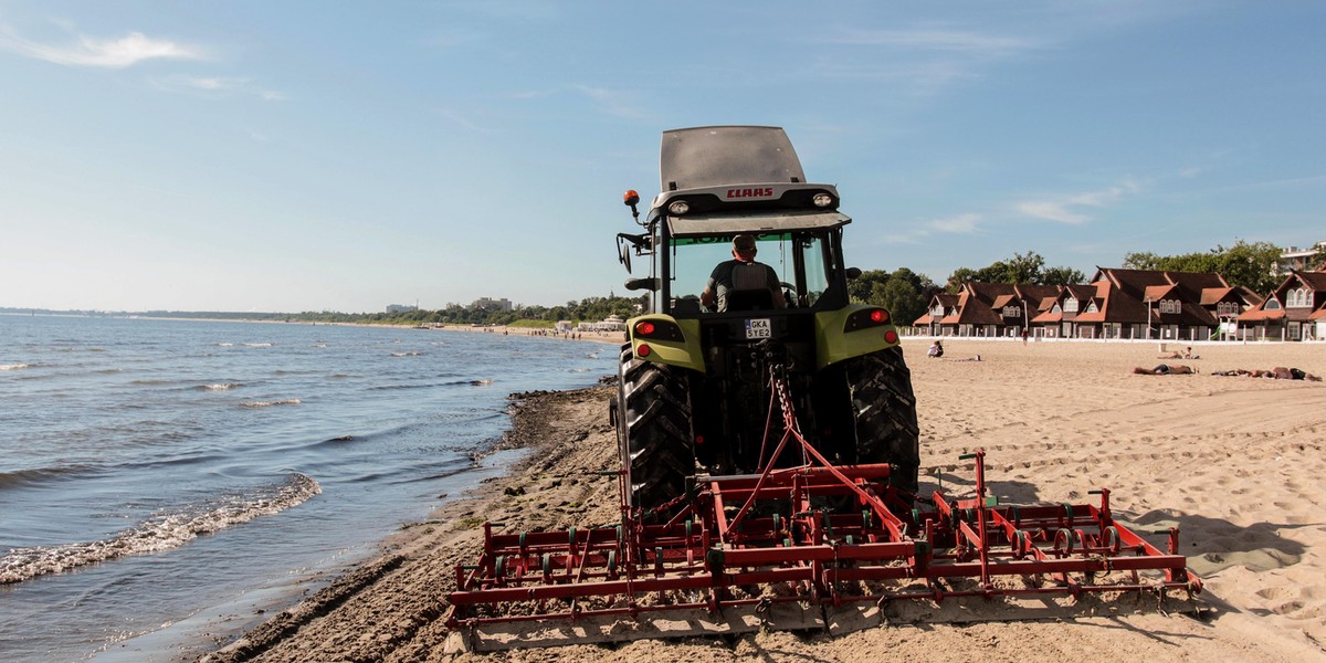 sprzątanie plaży 